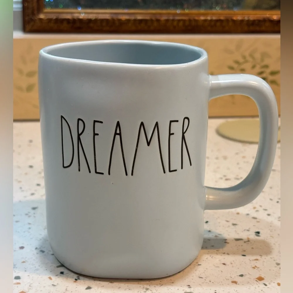 Rae Dunn Artisan‎ Collection Light Blue Mug Dreamer